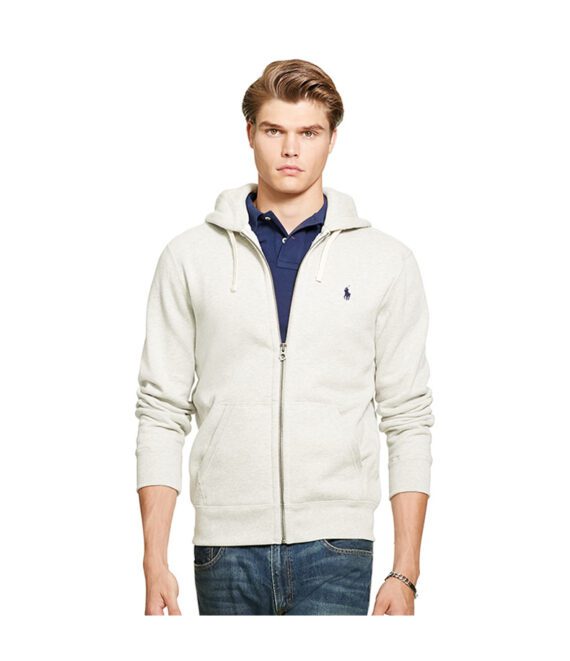 ראלף לורן-RL MEN’S JACKET HOODIES WHITE