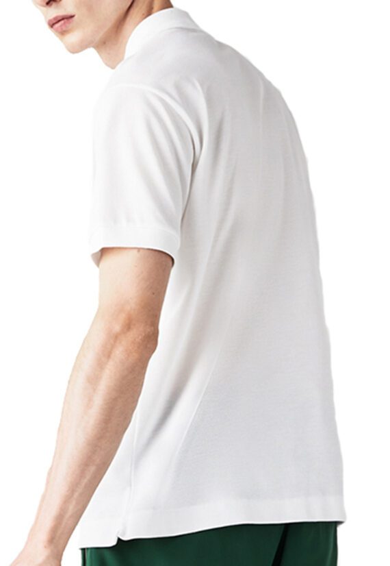 ⁦לקוסט-LACSOTE TSHIRT MEN'S POLO SHORT - White⁩ – תמונה ⁦3⁩