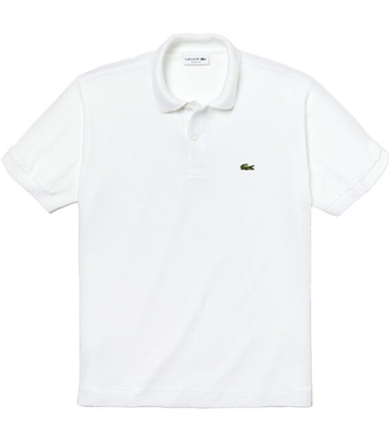 לקוסט-LACSOTE TSHIRT MEN'S POLO SHORT - White