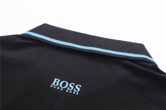 ⁦בוס-HUGO BOSS POLO TSHIRT MEN'S - Black⁩ – תמונה ⁦6⁩