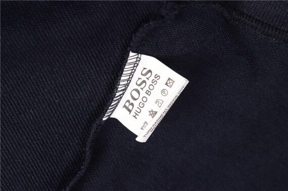 ⁦בוס-HUGO BOSS TSHIRT MEN'S LONG -NAVY BLUE⁩ – תמונה ⁦3⁩