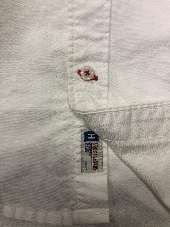 ⁦טומי הילפיגר-TOMMY BUTTON MEN'S- WHITE⁩ – תמונה ⁦4⁩