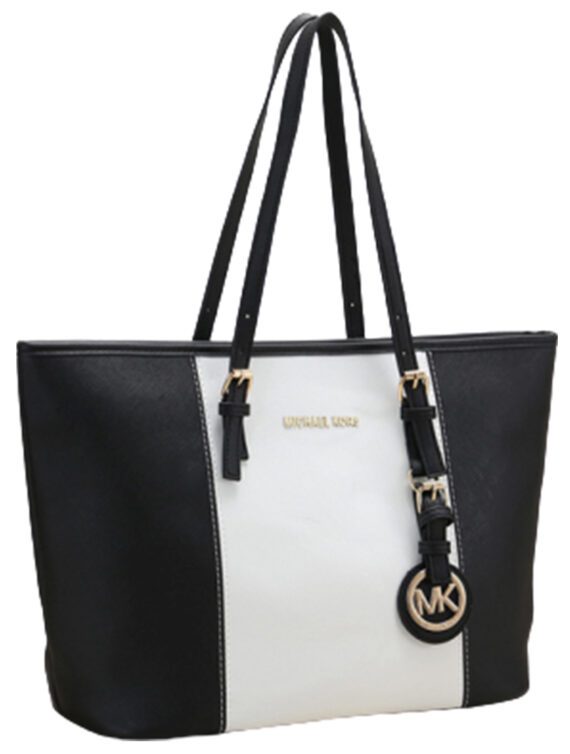 ⁦מייקל קורס-Michael Kors bag - Black & White⁩ – תמונה ⁦3⁩