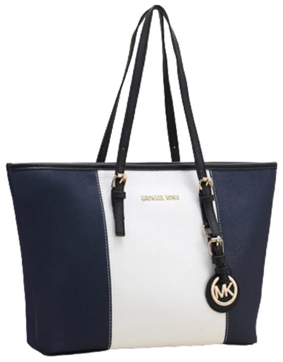 מייקל קורס-Michael Kors bag - Navy Blue & White