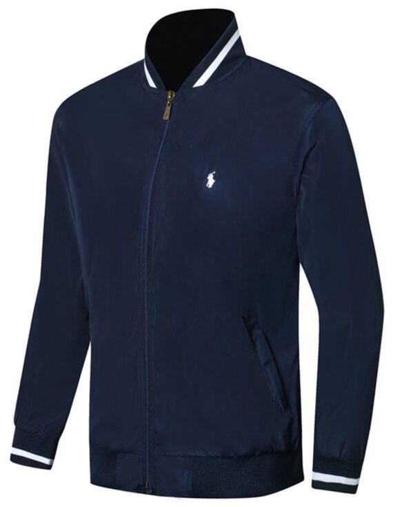 ראלף לורן-RALPH LAUREN POLO JACKET MEN - NAVY BLUE & WHITE