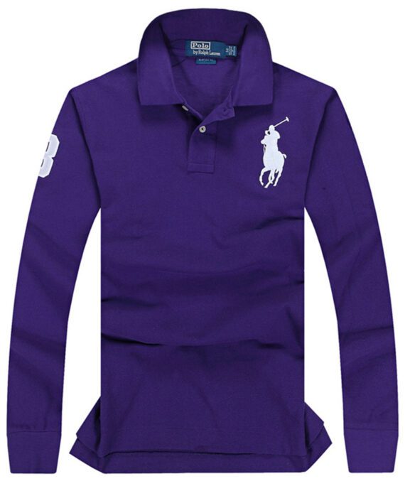 ראלף לורן-RALPH LAUREN POLO TSHIRT MEN LONG BIG PONY-Christalle