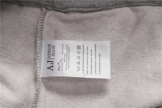 ⁦ארמני- ARMANI SWETER LONG MEN'S - Gray⁩ – תמונה ⁦7⁩