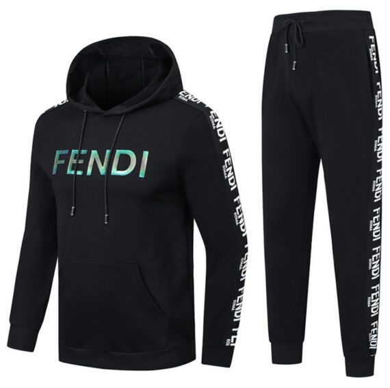 פנדי- FENDI SUITS -Black Russian & White