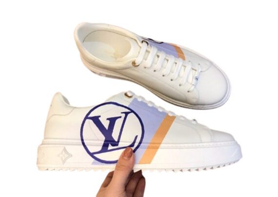 ⁦לואי ויטון - Louis Vuitton shoes - Apricot White Mix⁩ – תמונה ⁦3⁩