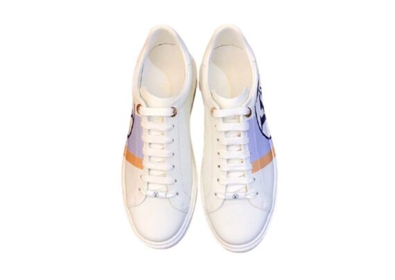 ⁦לואי ויטון - Louis Vuitton shoes - Apricot White Mix⁩ – תמונה ⁦5⁩