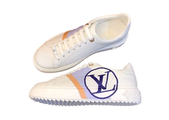 ⁦לואי ויטון - Louis Vuitton shoes - Apricot White Mix⁩ – תמונה ⁦4⁩