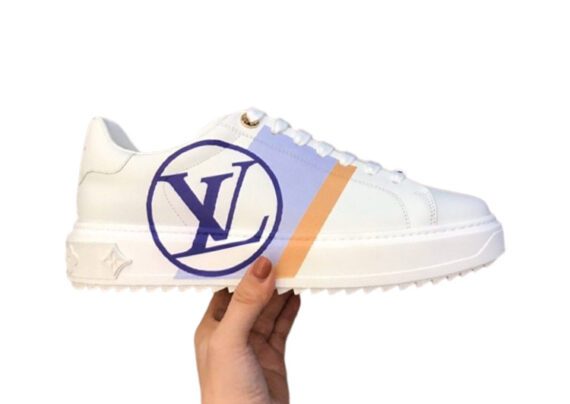 ⁦לואי ויטון - Louis Vuitton shoes - Apricot White Mix⁩ – תמונה ⁦2⁩