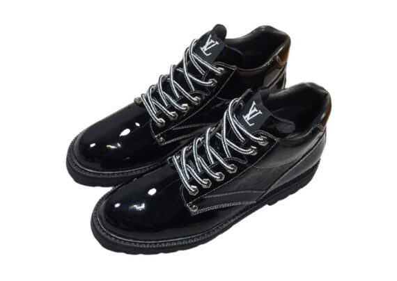 ⁦לואי ויטון - Louis Vuitton shoes - Black⁩ – תמונה ⁦3⁩