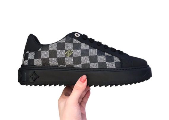 ⁦לואי ויטון - Louis Vuitton shoes - Dark Gray & Steel Grey⁩ – תמונה ⁦2⁩