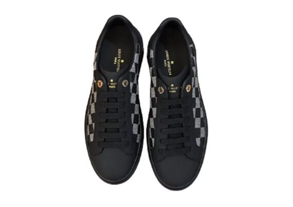 ⁦לואי ויטון - Louis Vuitton shoes - Dark Gray & Steel Grey⁩ – תמונה ⁦4⁩