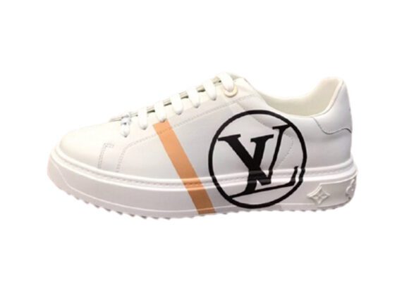 לואי ויטון - Louis Vuitton shoes - White Black & Harvest Gold