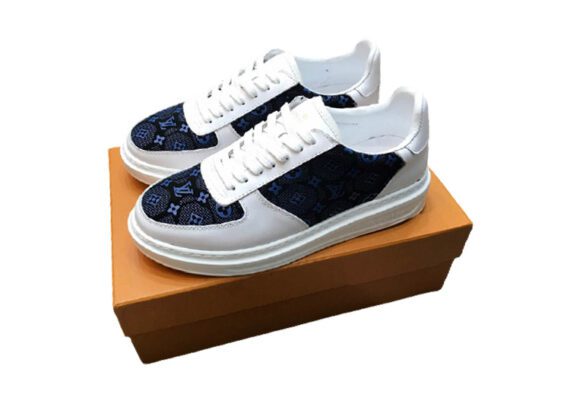 לואי ויטון - Louis Vuitton shoes - White Lilac Blue & Celery