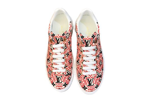 ⁦לואי ויטון - Louis Vuitton shoes - White Mix⁩ – תמונה ⁦5⁩