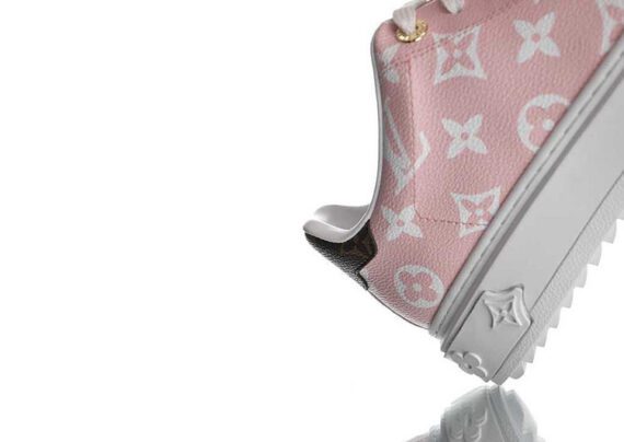 ⁦לואי ויטון - Louis Vuitton shoes - White & Pink Flare⁩ – תמונה ⁦6⁩