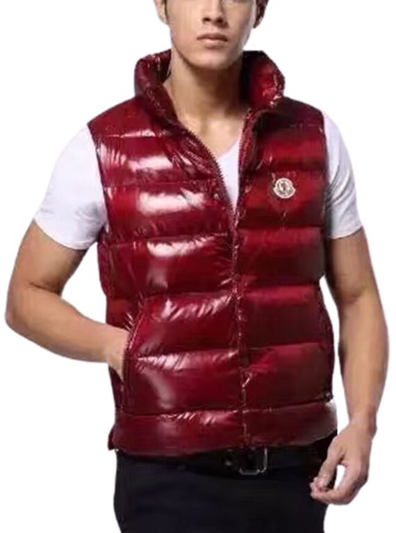 ווסט גברים ווסט-VEST MEN MONCLER - Red Devil