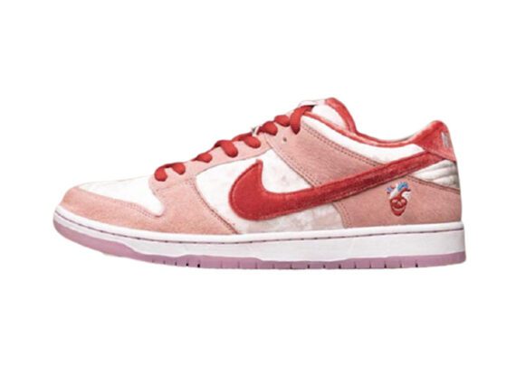 נעליי נייק-NIKE SB DUNK LOW PRO QS - Beauty Bush & Grenadier