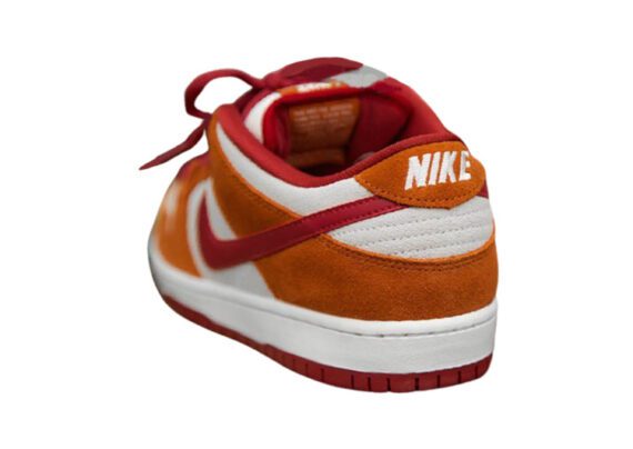 ⁦נעליי נייק-NIKE SB DUNK LOW PRO QS - Chocolate & White Mandarian ORG⁩ – תמונה ⁦3⁩