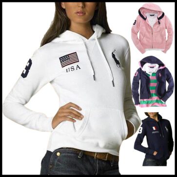 RALPH LAUREN JACKET HOODIES WOMEN ראלף לורן קפוצ'ונים לנשים כל הקטלוג