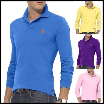 ראלף לורן סריגים לגבר קטלוג RALPH LAUREN POLO TSHIRT MEN LONG