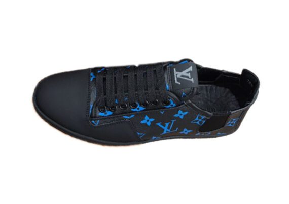 ⁦לואי ויטון - Louis Vuitton shoes - Black & Blue⁩ – תמונה ⁦2⁩