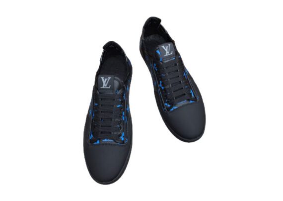 ⁦לואי ויטון - Louis Vuitton shoes - Black & Blue⁩ – תמונה ⁦4⁩