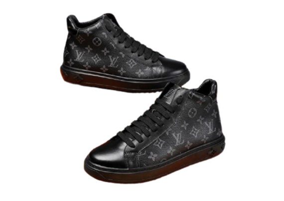 ⁦לואי ויטון - Louis Vuitton shoes - Black & Gray⁩ – תמונה ⁦3⁩