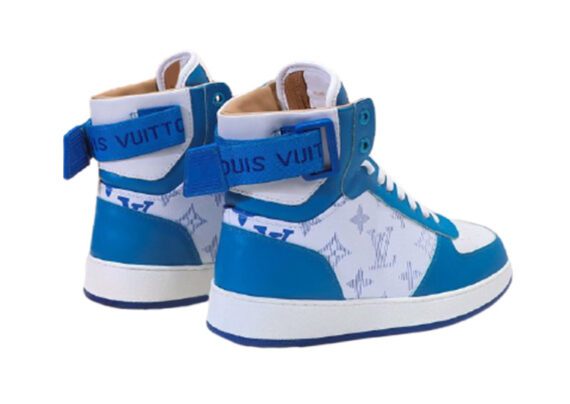 ⁦לואי ויטון - Louis Vuitton shoes - Blue & White⁩ – תמונה ⁦3⁩