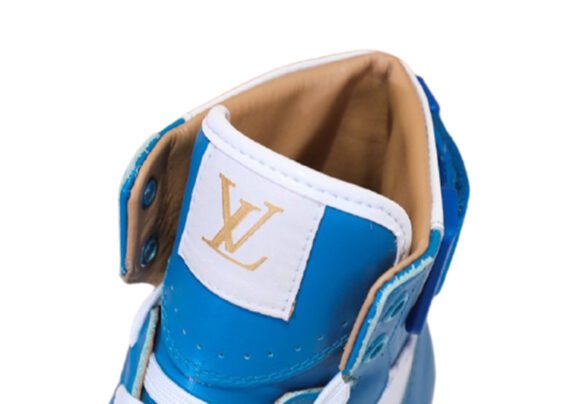 ⁦לואי ויטון - Louis Vuitton shoes - Blue & White⁩ – תמונה ⁦8⁩