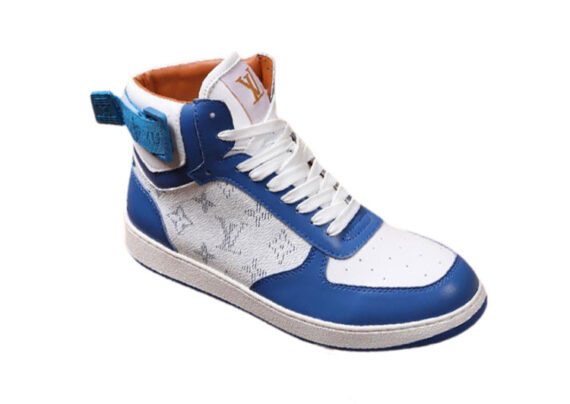 ⁦לואי ויטון - Louis Vuitton shoes - Blue & White⁩ – תמונה ⁦3⁩