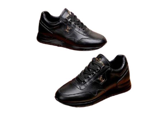 ⁦לואי ויטון - Louis Vuitton shoes - Dark Black⁩ – תמונה ⁦3⁩