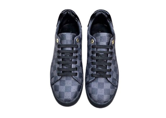 ⁦לואי ויטון - Louis Vuitton shoes - Shuttle Grey Mix⁩ – תמונה ⁦4⁩