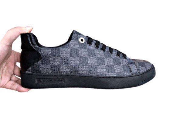 ⁦לואי ויטון - Louis Vuitton shoes - Shuttle Grey Mix⁩ – תמונה ⁦2⁩