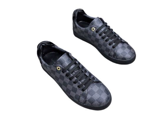 ⁦לואי ויטון - Louis Vuitton shoes - Shuttle Grey Mix⁩ – תמונה ⁦5⁩