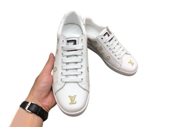 ⁦לואי ויטון - Louis Vuitton shoes - Zircon & Ecru⁩ – תמונה ⁦4⁩