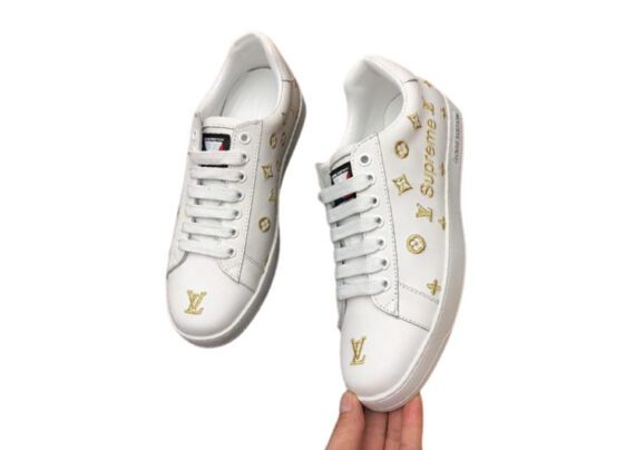 ⁦לואי ויטון - Louis Vuitton shoes - Zircon & Ecru⁩ – תמונה ⁦5⁩