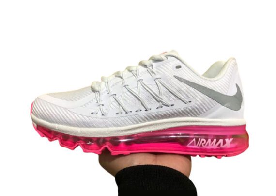 נעלי נייק-Nike Air Max 2015 - Catskill White & Razzmatazz