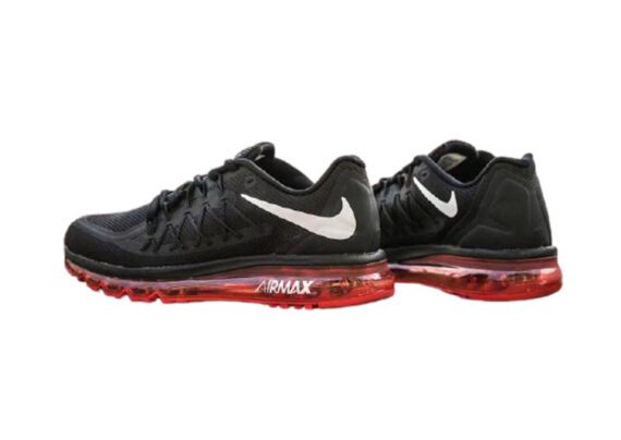 ⁦נעלי נייק-Nike Air Max 2015 - Charcoal & White Logo⁩ – תמונה ⁦5⁩