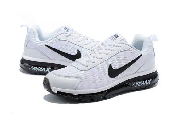 ⁦נעלי נייק-Nike Air Max 2020 - White Black Logo⁩ – תמונה ⁦3⁩