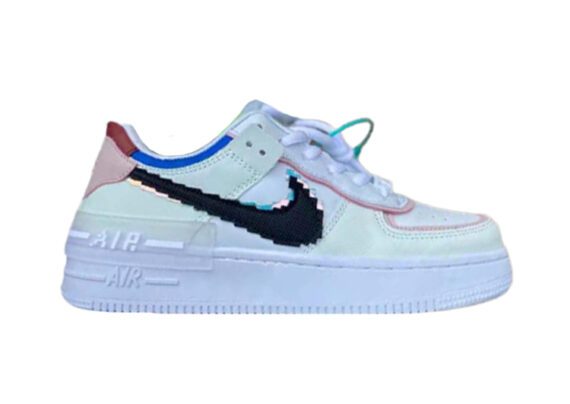 נעלי נייק-Nike Air Force 1 Low Iceberg Black Logo