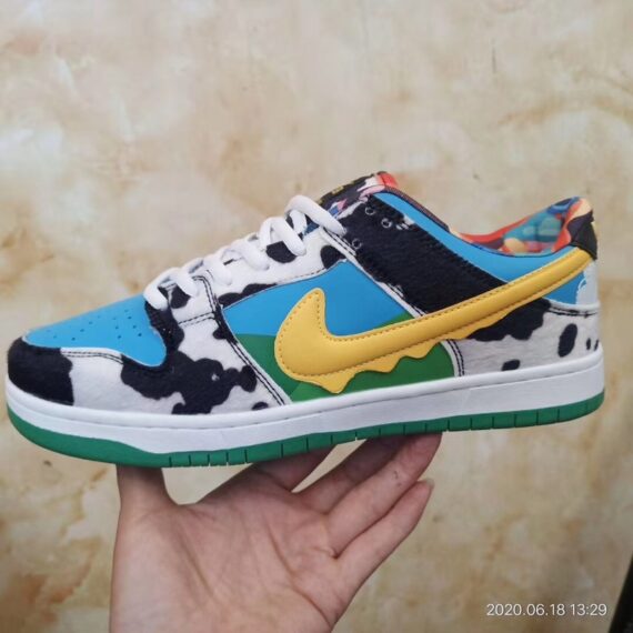 ⁦נעלי נייק-Nike Air Force 1 Low Pattens Blue Pelorous Combo⁩ – תמונה ⁦3⁩