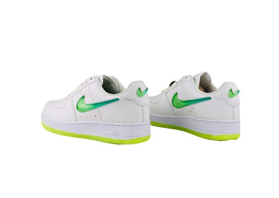 ⁦נעלי נייק -Nike Air Force 1 Low White-Fern⁩ – תמונה ⁦7⁩