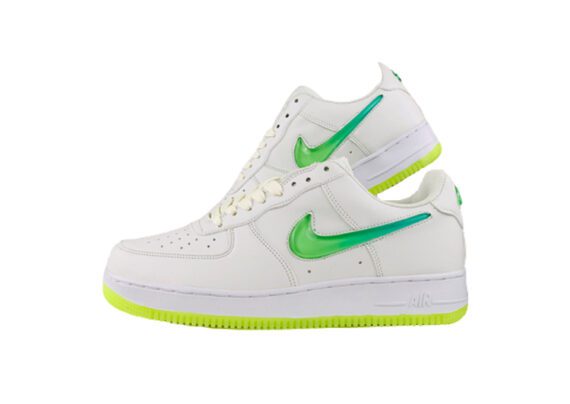 נעלי נייק -Nike Air Force 1 Low White-Fern