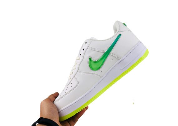 ⁦נעלי נייק -Nike Air Force 1 Low White-Fern⁩ – תמונה ⁦6⁩