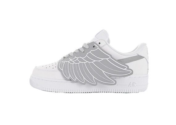 נעלי נייק -Nike Air Force 1 Low White-Spun Pearl