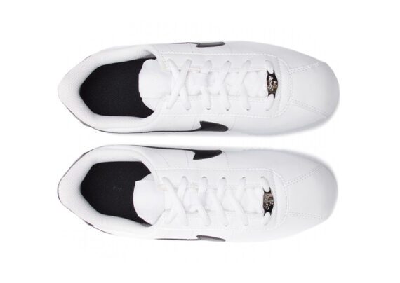 ⁦נעלי נייק-Nike Classic Cortez - Black Logo & White⁩ – תמונה ⁦4⁩